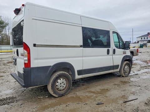 2019 Ram ProMaster 1500, VIN 3C6TRVBG4KE505972. Фото 3 з 6 з аукціону Copart. Каталог авто зі США OpenDataCar.