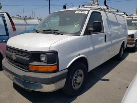 2014 Chevrolet Express 2500, VIN 1GCWGFCB1E1119313. Фото 1 з 6 з аукціону Copart. Каталог авто зі США OpenDataCar.