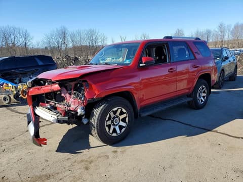 2018 Toyota 4Runner, VIN JTEBU5JRXJ5555206. Фото 1 з 6 з аукціону Copart. Каталог авто зі США OpenDataCar.