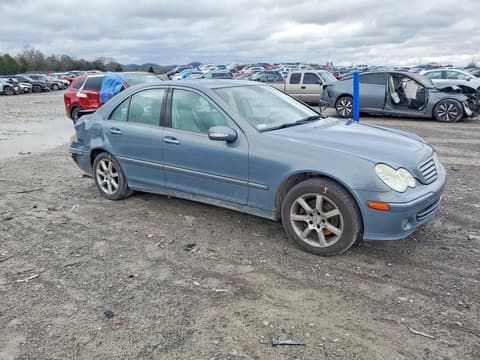 2007 Mercedes-benz C-Class, VIN WDBRF56H47F883638. Фото 4 з 6 з аукціону Copart. Каталог авто зі США OpenDataCar.