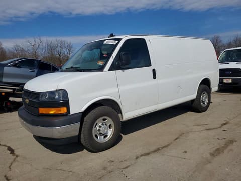2022 Chevrolet Express 2500, VIN 1GCWGAFP9N1198692. Фото 1 з 6 з аукціону Copart. Каталог авто зі США OpenDataCar.