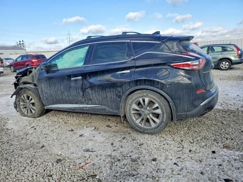 2018 Nissan Murano, VIN 5N1AZ2MH3JN168981. Фото 2 з 6 з аукціону Copart. Каталог авто зі США OpenDataCar.