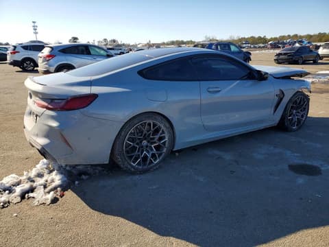 2023 Bmw M8, VIN WBSAE0C04PCL71603. Фото 3 из 6 с аукциона Copart. Каталог авто из США OpenDataCar.