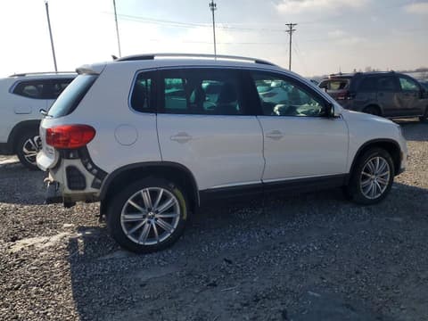 2013 Volkswagen Tiguan, VIN WVGBV7AX7DW507636. Фото 3 з 6 з аукціону Copart. Каталог авто зі США OpenDataCar.