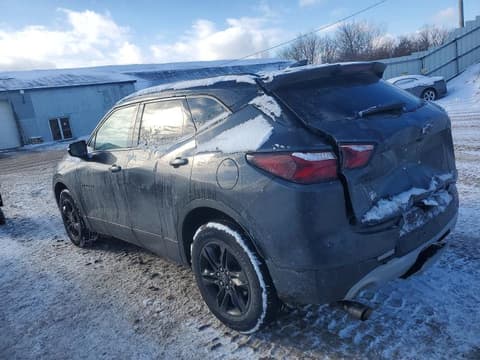 2022 Chevrolet Blazer, VIN 3GNKBCR47NS150690. Photo 2 of 6 from Copart auction. OpenDataCar US salvage catalog.