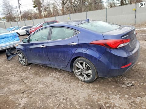 2014 Hyundai Elantra, VIN 5NPDH4AE9EH508859. Фото 2 з 6 з аукціону Copart. Каталог авто зі США OpenDataCar.