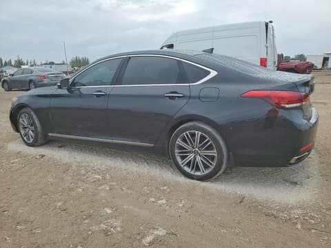 2018 Genesis G80, VIN KMHGN4JE2JU249441. Фото 2 з 6 з аукціону Copart. Каталог авто зі США OpenDataCar.