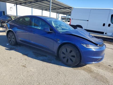 2025 Tesla Model 3, VIN 5YJ3E1EB0SF906152. Фото 4 з 6 з аукціону Copart. Каталог авто зі США OpenDataCar.