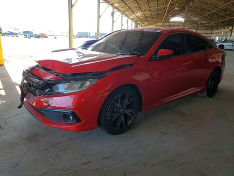 2019 Honda Civic, VIN 2HGFC2F85KH508622. Zdjęcie 1 z 6 z aukcji Copart. Katalog aut z USA OpenDataCar.