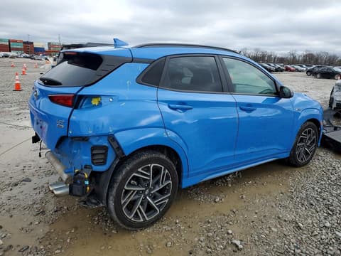 2022 Hyundai Kona, VIN KM8K3CA32NU907872. Фото 3 з 6 з аукціону Copart. Каталог авто зі США OpenDataCar.