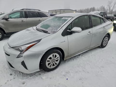 2016 Toyota Prius, VIN JTDKBRFUXG3008553. Фото 1 з 6 з аукціону Copart. Каталог авто зі США OpenDataCar.