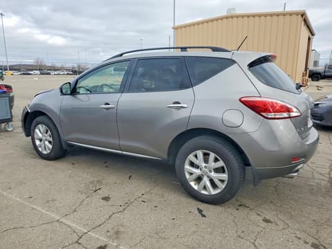 2012 Nissan Murano, VIN JN8AZ1MU8CW122401. Zdjęcie 2 z 6 z aukcji Copart. Katalog aut z USA OpenDataCar.