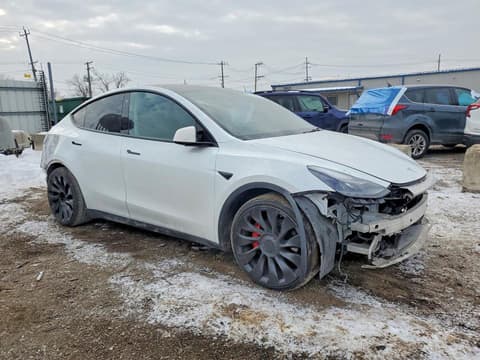 2022 Tesla Model Y, VIN 7SAYGDEF2NF361261. Фото 4 з 6 з аукціону Copart. Каталог авто зі США OpenDataCar.