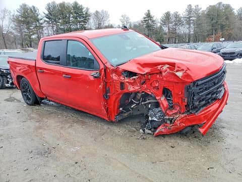 2022 Chevrolet Silverado, VIN 1GCPDBEK5NZ528340. Фото 4 з 6 з аукціону Copart. Каталог авто зі США OpenDataCar.