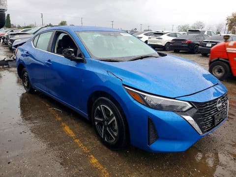 2025 Nissan Sentra, VIN 3N1AB8CV7SY317869. Фото 4 з 6 з аукціону Copart. Каталог авто зі США OpenDataCar.