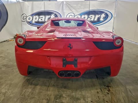 2013 Ferrari 458 Spider, VIN ZFF68NHA4D0190518. Фото 6 з 6 з аукціону Copart. Каталог авто зі США OpenDataCar.