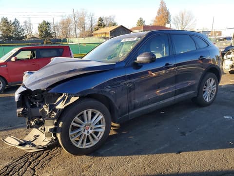 2017 Jaguar F-Pace, VIN SADCK2BV3HA068640. Photo 1 of 6 from Copart auction. OpenDataCar US salvage catalog.
