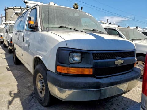 2014 Chevrolet Express 2500, VIN 1GCWGFCB9E1132102. Фото 5 з 6 з аукціону Copart. Каталог авто зі США OpenDataCar.