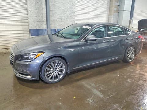2018 Genesis G80, VIN KMHGN4JF7JU251212. Фото 1 з 6 з аукціону Copart. Каталог авто зі США OpenDataCar.