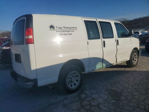 2014 Chevrolet Express 1500, VIN 1GCSGAFX4E1111912. Фото 3 из 6 с аукциона Copart. Каталог авто из США OpenDataCar.