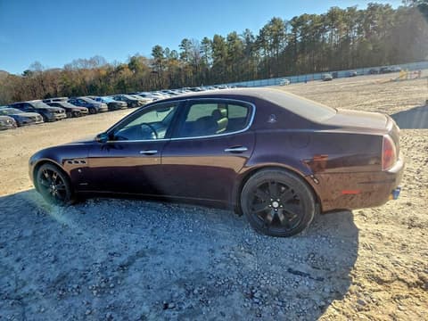2006 Maserati Quattroporte, VIN ZAMCE39A360020615. Фото 2 з 6 з аукціону Copart. Каталог авто зі США OpenDataCar.