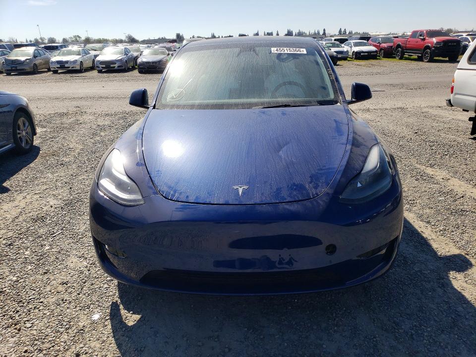 2022 Tesla Model Y, VIN 7SAYGDEF4NF399946. Фото 5 з 6 з аукціону Copart. Каталог авто зі США OpenDataCar.