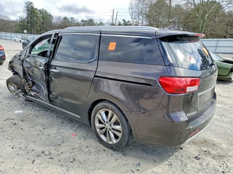 2018 Kia Sedona, VIN KNDME5C16J6366516. Photo 2 of 6 from Copart auction. OpenDataCar US salvage catalog.