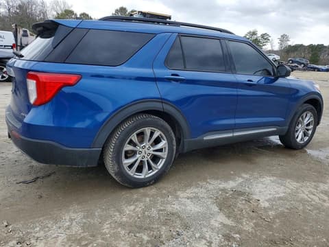 2021 Ford Explorer, VIN 1FMSK8DH2MGA68696. Фото 3 з 6 з аукціону Copart. Каталог авто зі США OpenDataCar.