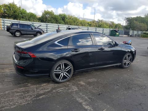 2025 Honda Accord, VIN 1HGCY1F28SA003490. Photo 3 of 6 from Copart auction. OpenDataCar US salvage catalog.