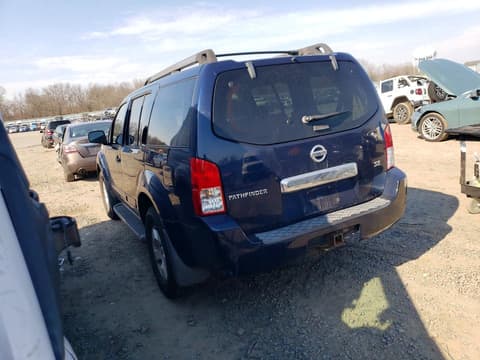 2007 Nissan Pathfinder, VIN 5N1AR18W37C615137. Фото 2 з 6 з аукціону Copart. Каталог авто зі США OpenDataCar.