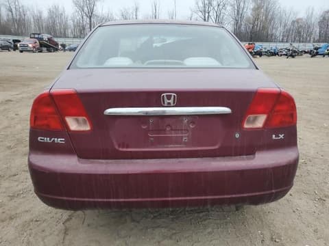 2002 Honda Civic, VIN 1HGES16572L013002. Zdjęcie 6 z 6 z aukcji Copart. Katalog aut z USA OpenDataCar.