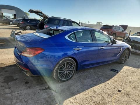 2019 Genesis G70, VIN KMTG64LA3KU019664. Фото 3 з 6 з аукціону Copart. Каталог авто зі США OpenDataCar.