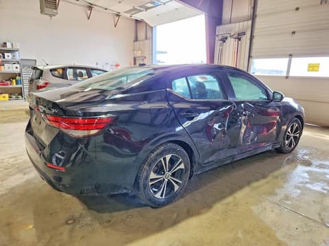 2021 Nissan Sentra, VIN 3N1AB8CV5MY281859. Фото 3 з 6 з аукціону Copart. Каталог авто зі США OpenDataCar.