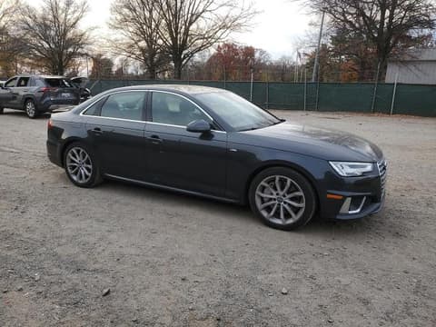 2019 Audi A4, VIN WAUENAF4XKA018068. Фото 4 з 6 з аукціону Copart. Каталог авто зі США OpenDataCar.