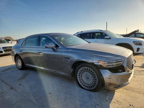 2020 Genesis G90, VIN KMTF54PH8LU076868. Photo 4 of 6 from Copart auction. OpenDataCar US salvage catalog.