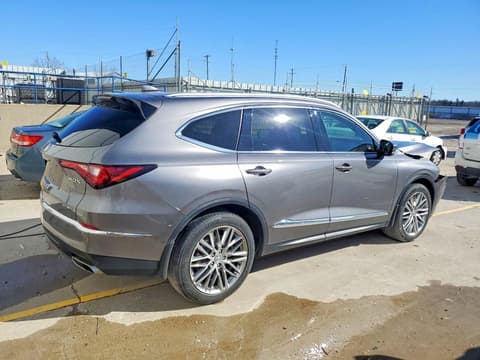 2022 Acura MDX, VIN 5J8YE1H8XNL044132. Фото 3 з 6 з аукціону Copart. Каталог авто зі США OpenDataCar.