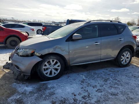 2012 Nissan Murano, VIN JN8AZ1MW5CW201350. Фото 1 з 6 з аукціону Copart. Каталог авто зі США OpenDataCar.