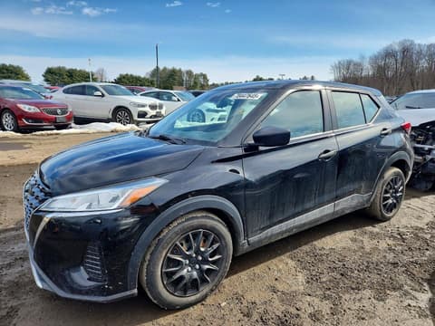 2022 Nissan Kicks, VIN 3N1CP5BV0NL501403. Фото 1 з 6 з аукціону Copart. Каталог авто зі США OpenDataCar.