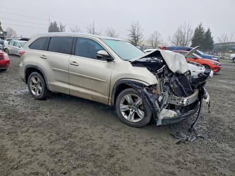 2016 Toyota Highlander, VIN 5TDYKRFH3GS123653. Фото 4 з 6 з аукціону Copart. Каталог авто зі США OpenDataCar.