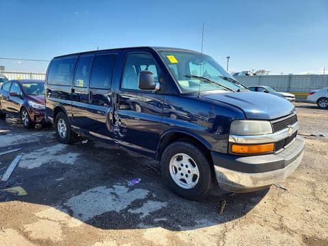 2007 Chevrolet Express 1500, VIN 1GNFG15Z371180363. Фото 4 з 6 з аукціону Copart. Каталог авто зі США OpenDataCar.