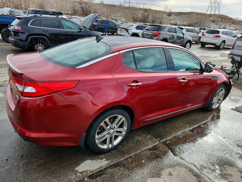 2013 Kia Optima, VIN 5XXGR4A67DG123667. Фото 3 з 6 з аукціону Copart. Каталог авто зі США OpenDataCar.
