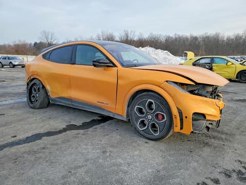 2021 Ford Mustang Mach-E, VIN 3FMTK4SE3MME03086. Фото 4 з 6 з аукціону Copart. Каталог авто зі США OpenDataCar.