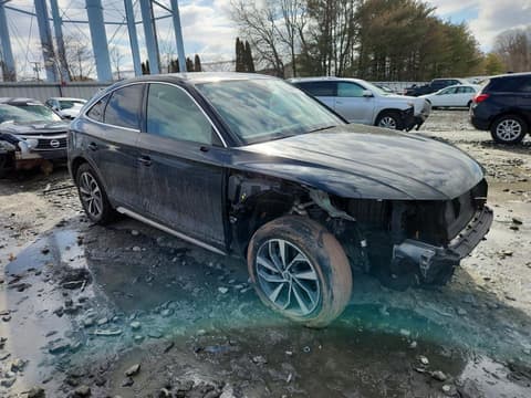 2022 Audi Q5 Sportback, VIN WA14AAFY0N2048170. Фото 4 з 6 з аукціону Copart. Каталог авто зі США OpenDataCar.