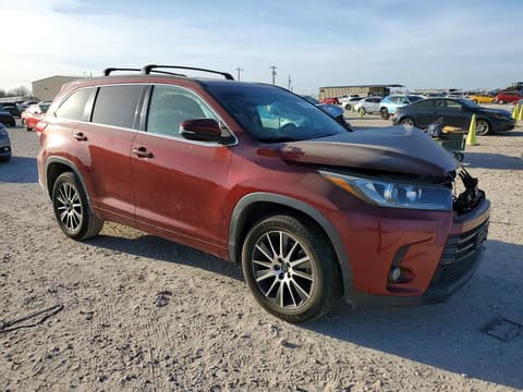 2017 Toyota Highlander, VIN 5TDKZRFH0HS508302. Zdjęcie 4 z 6 z aukcji Copart. Katalog aut z USA OpenDataCar.