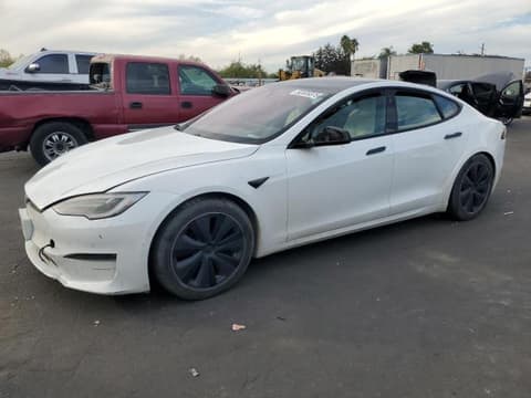 2022 Tesla Model S, VIN 5YJSA1E57NF462726. Фото 1 из 6 с аукциона Copart. Каталог авто из США OpenDataCar.