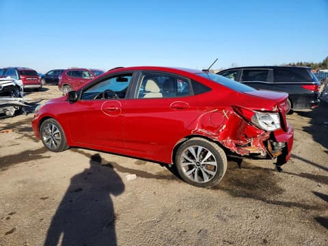 2017 Hyundai Accent, VIN KMHCT4AE2HU372171. Фото 2 з 6 з аукціону Copart. Каталог авто зі США OpenDataCar.