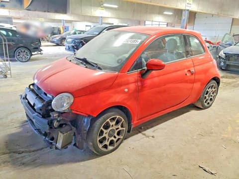 2018 Fiat 500, VIN 3C3CFFKHXJT465282. Фото 1 з 6 з аукціону Copart. Каталог авто зі США OpenDataCar.