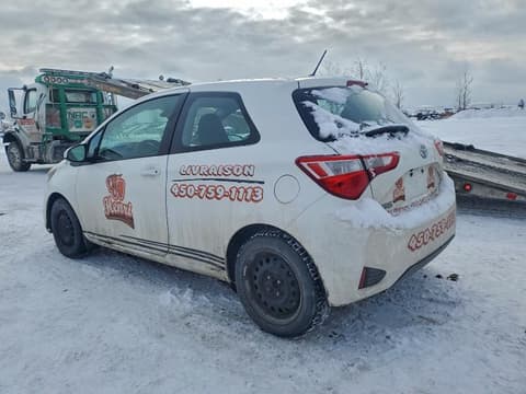 2018 Toyota Yaris, VIN VNKJTUD34JA088576. Фото 2 з 6 з аукціону Copart. Каталог авто зі США OpenDataCar.