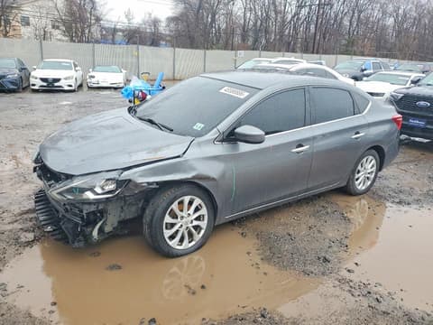 2019 Nissan Sentra, VIN 3N1AB7AP3KY285453. Фото 1 з 6 з аукціону Copart. Каталог авто зі США OpenDataCar.