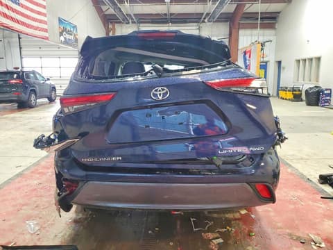 2023 Toyota Highlander, VIN 5TDKDRBHXPS527538. Фото 6 з 6 з аукціону Copart. Каталог авто зі США OpenDataCar.